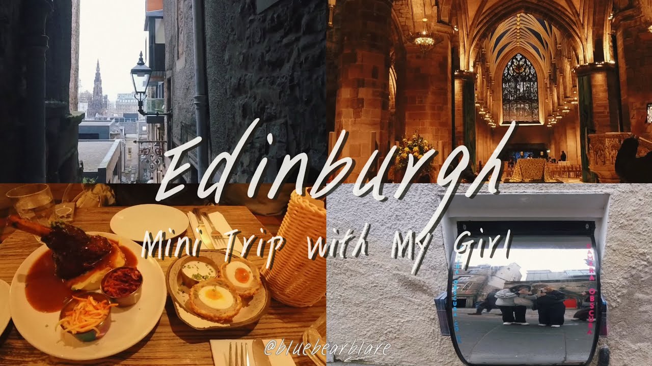 1 Day Trip to Edinburgh from Glasgow | Travel VLOG 