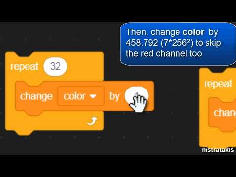 How to make a simple Color Picker in Scratch