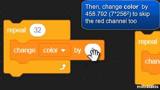 How to make a simple Color Picker in Scratch