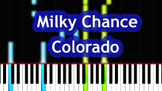 Milky Chance - Colorado Piano Tutorial