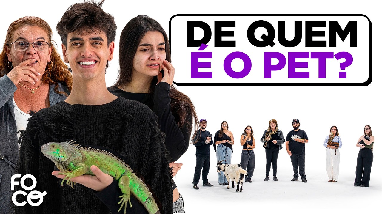 QUAL O PET DE CADA DONO? Ft. Família Dias