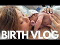 Birth vlog raw and emotional birth of our first child