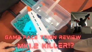 Nerf Game Face Prime Trion Review (80 dollar slam fire)