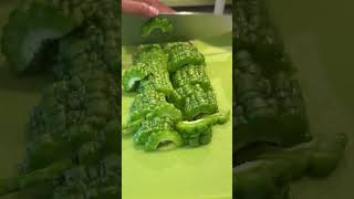 Reverse Cutting Bittermelon shorts viral trending satisfying shortsfeed