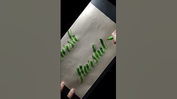 Send to harsh and harshita ♥️ #calligraphymasters #calligraphy #art #calligraphydrawing #shorts