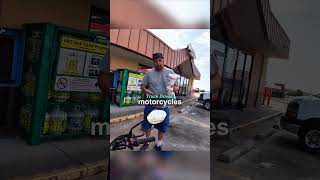 Biker Didn’t Like the Advice