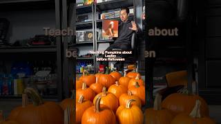 Pumpkins Learning about Laufey before Halloween #laufey #pumpkin #jazz #romantic #vinyl #music