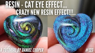 #123. Resin CAT EYE EFFECT  Crazy NEW Resin Art Effects! A Tutorial by Daniel Cooper