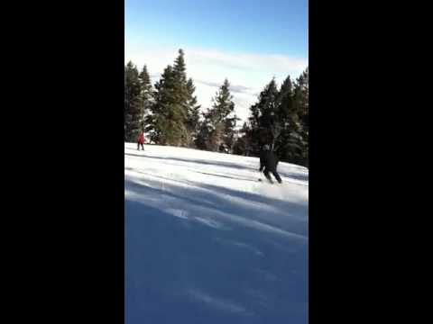 Skiing Kimberly at Deer Valley