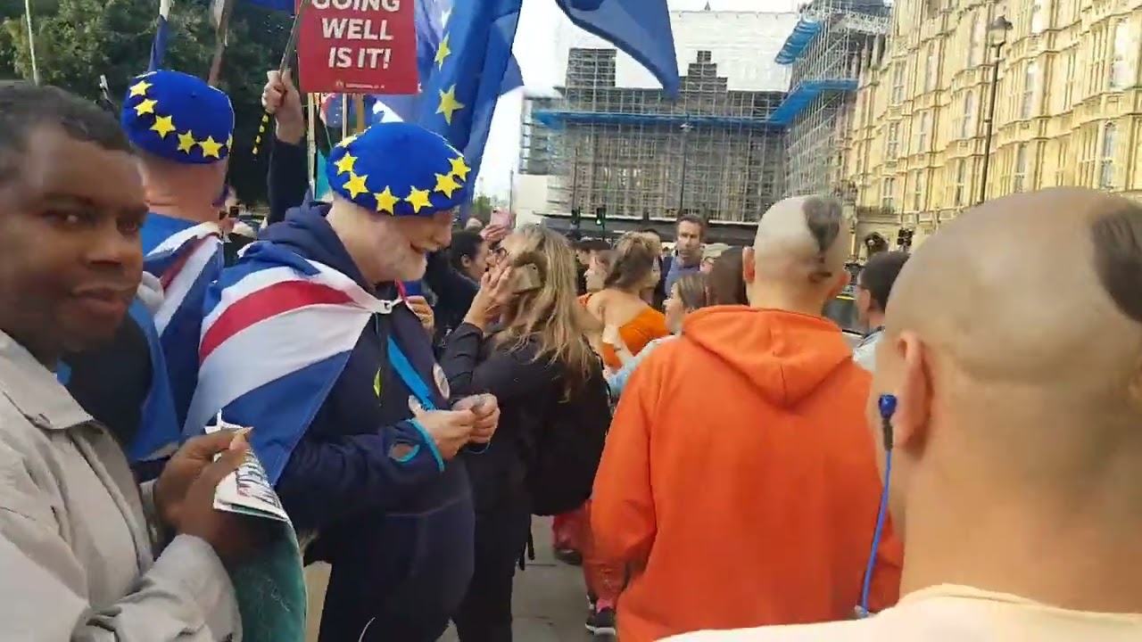 Harinam - Westminster Brexit protesters, London 09/05/2019 17:10pm