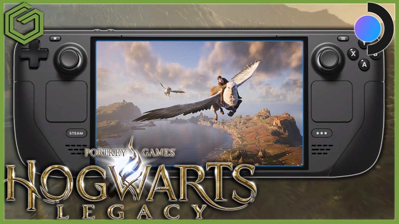 Steam Deck Gameplay - Hogwarts Legacy  40Hz - FSR2 - 1080p - SteamOS 