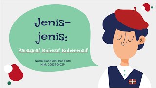Jenis jenis paragraf, kohesif, dan koheren