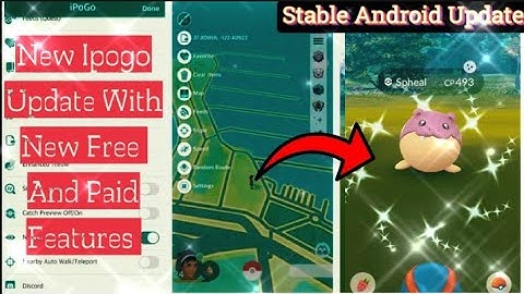 Stable Android Update For Ipogo with New free and Paid features with free Beta key #guide #hack #mod