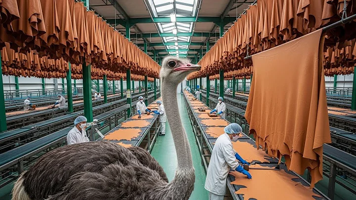 Inside the Ostrich Leather Factory – How Exotic Skin Becomes Luxury Bags (Full Process)