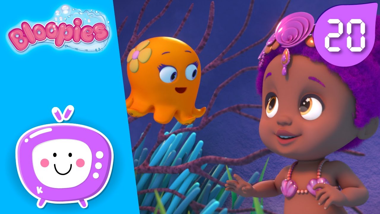 🤩 DIVERSIÓN BAJO EL MAR 🤩 BLOOPIES 🧜‍♂️💦 SHELLIES 🧜‍♀️❣️ DIBUJOS ANIMADOS para NIÑOS en ESPAÑOL