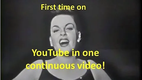 "JUDY GARLAND MUSICAL SPECIAL" (8 April 1956)