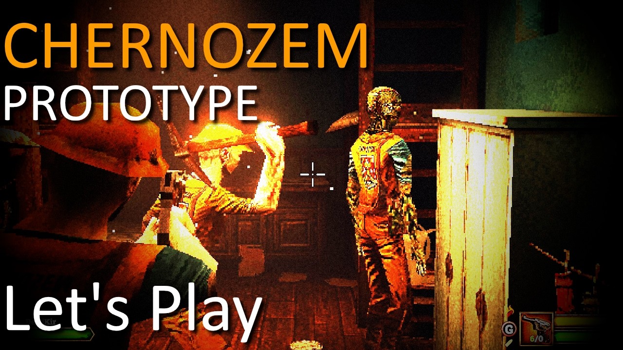 CHERNOZEM [PROTOTYPE] | Horror Game Let's Play | Checking out an old ...
