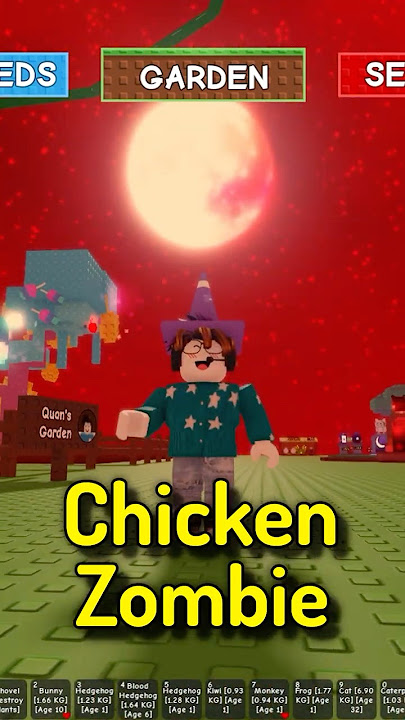 CHICKEN ZOMBIE! How To Get Bloodlit Moon in Roblox Grow A Garden