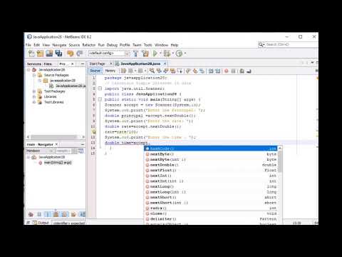 Calculate Simple Interest in Java - YouTube