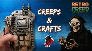 🔴Designing a Sci-Fi Movie Prop Open Chat | The Retro Creep