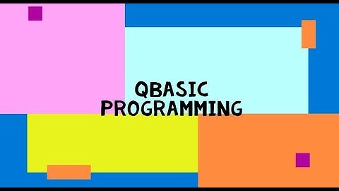 QBasic- LET & PRINT Statement--- Basics