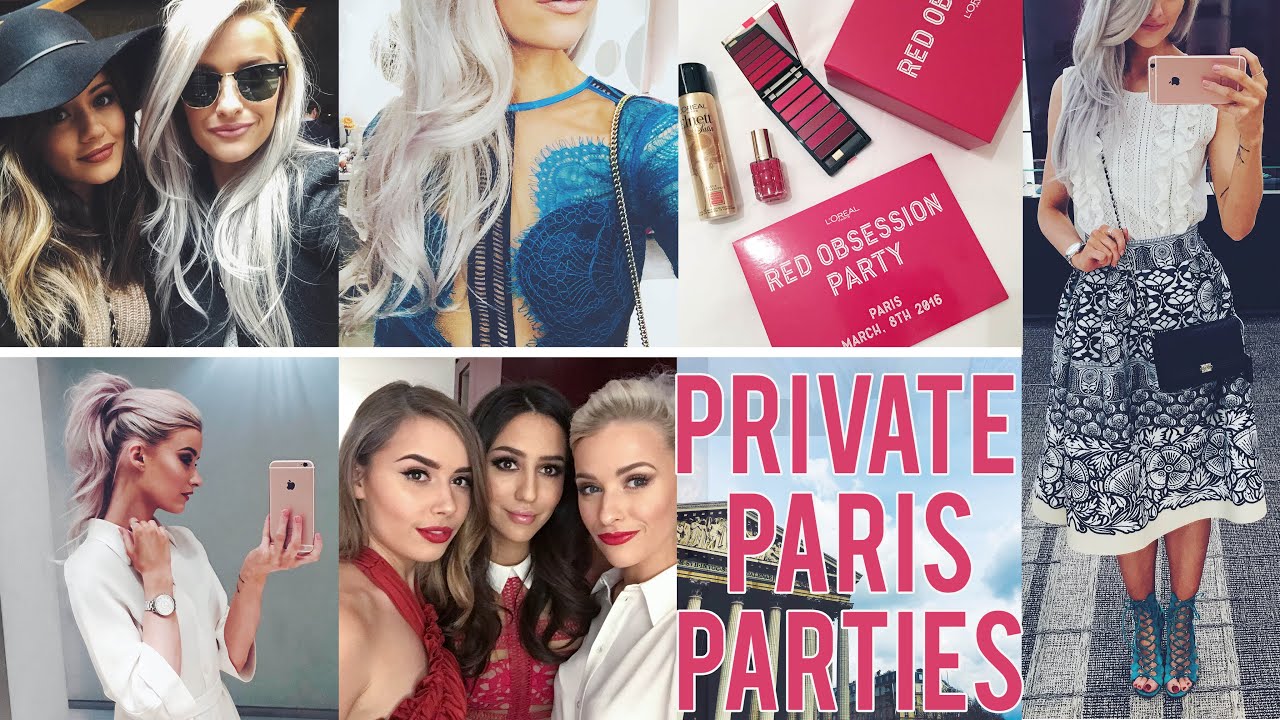 Private Parties in Paris with L'Oreal | Inthefrow