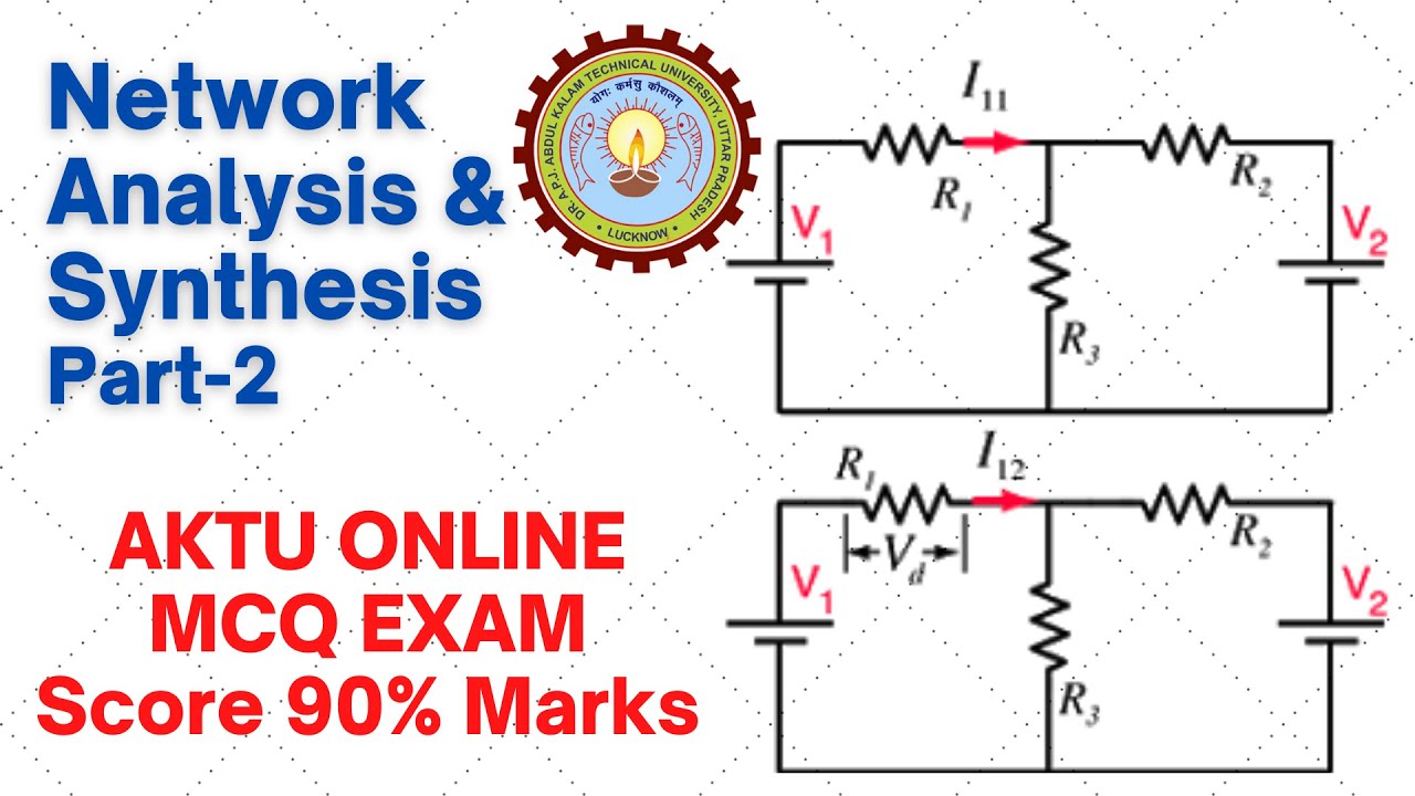 NAS mcq | 2 | Network analysis and synthesis mcq | Nortons theorem mcq | AKTU online mcq | AKTU