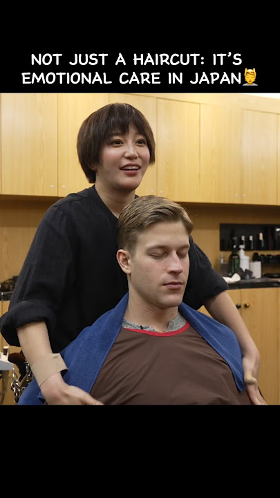 Why Japanese Barbershops Feel Like Therapy | ASMR Haircut #asmr #barbershop #asmrvideo