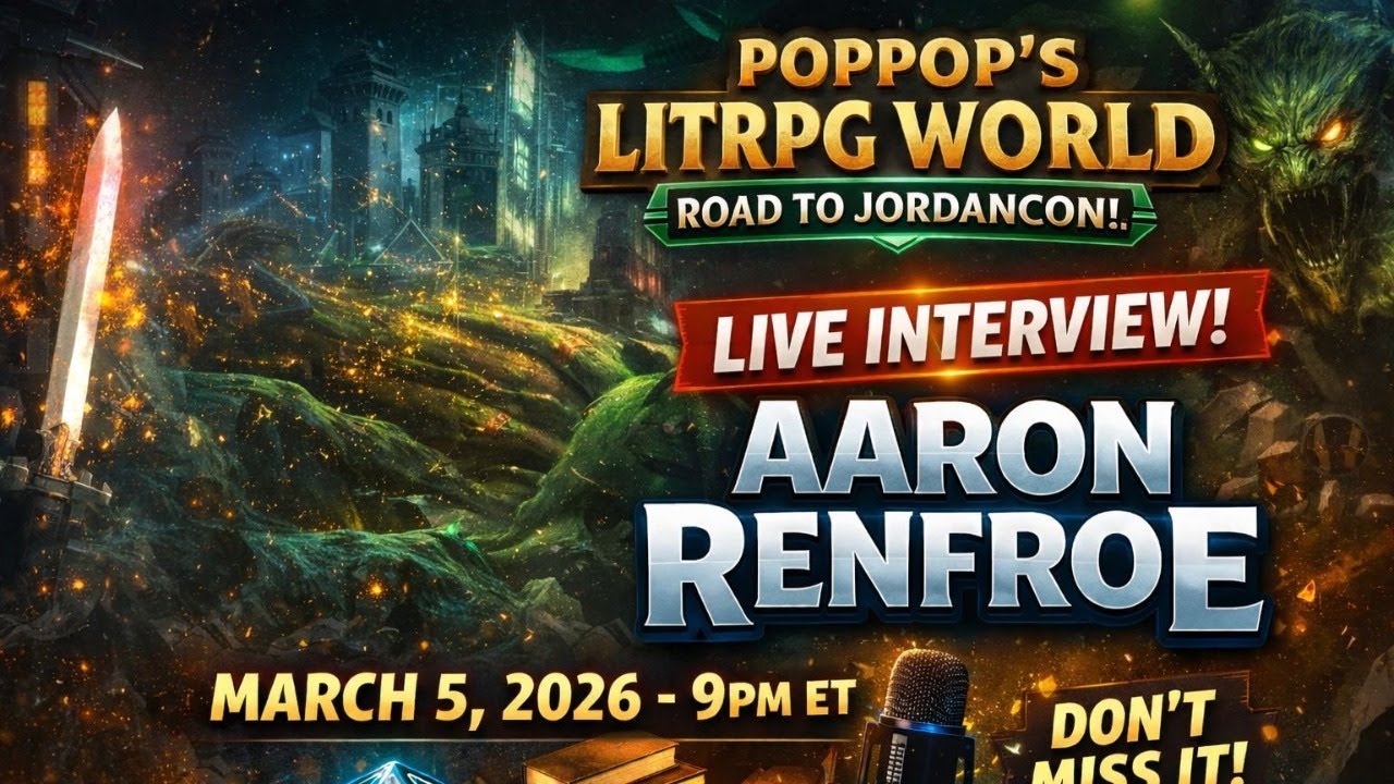 Aaron Renfroe PIVOTS from the Road to JordanCon to visit PopPop's LitRPG World