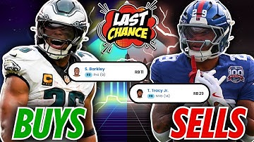 Top LAST CHANCE Fantasy Football Trade Targets | Week 12 Buy-Low, Sell-High Players (2025)