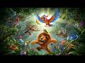 Las Bromas del Loro Travieso en la Selva 🦜 Canciones Infantiles y Rimas para Niños y Bebés Animales