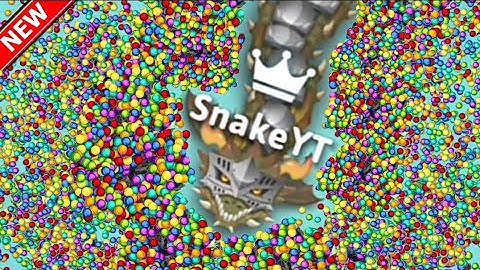 Snake.Io 🐍 Tiny Snake Trolling Top 1 Giant Snakes! Epic Snakeio Gameplay