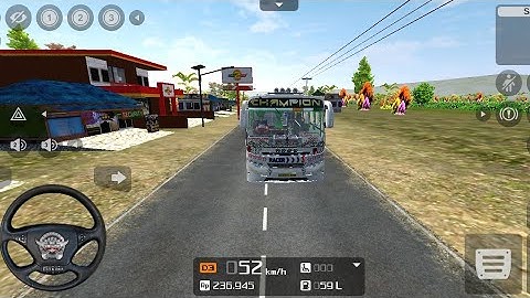 Ashok Leyland Bus ll Livery Bus Mod Map Bussid ll Gujarat Gamerbro ll New Gaming Video 2022
