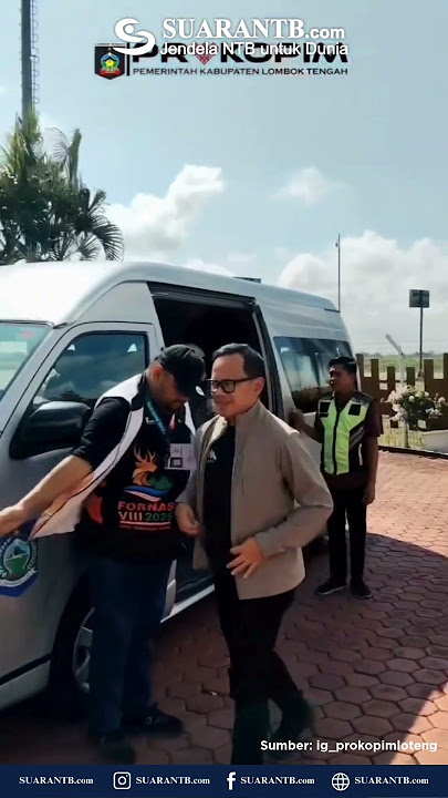 Wakil Bupati Loteng Sambut Kedatangan Wamendagri