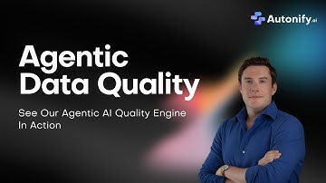 Autonify.ai -  Agentic AI for Data Quality (Agentic DataOps)