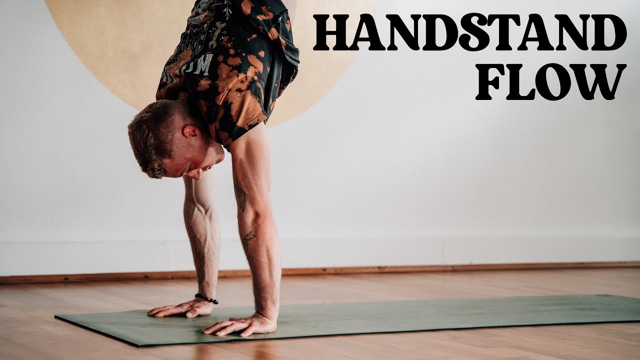 Short Yoga Handstand Flow