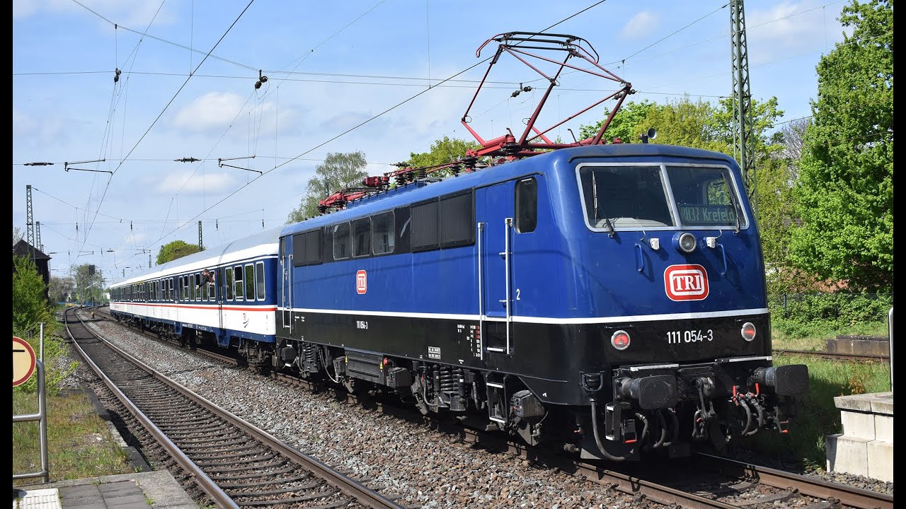 Züge / Trains in Krefeld Oppum with TRI RB37 14/4/25