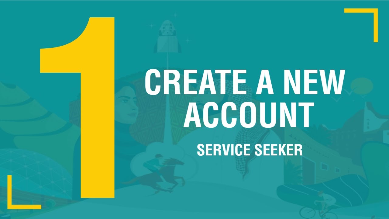 First tutorial video for the service seeker