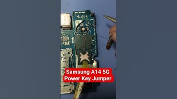 Samsung A14 5G Power Key Jumper
