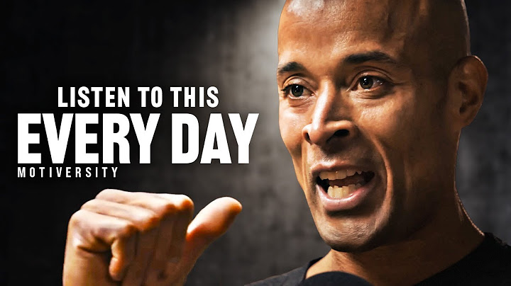 GET UP AND GET IT DONE IN 2025 - Powerful Motivational Speech | David Goggins
