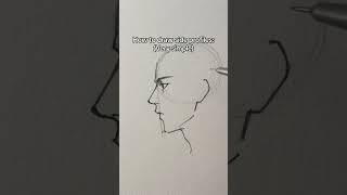 How to draw side profile (Very Simple) || Jmarron