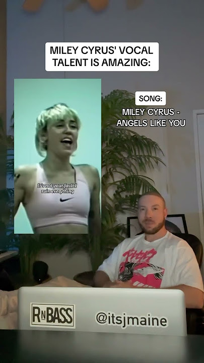 Miley Cyrus’ Vocal Talent Is Actually Amazing, Listen To Her Singing “Angels Like You” #shorts