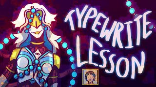 TYPEWRITE LESSON (Animation meme)