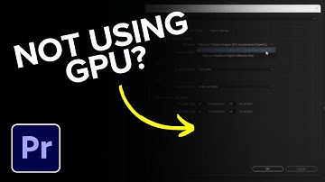 Premiere Pro Not Using GPU? Here’s How to Fix It!