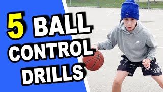 5 Ball Handling Basketball Dribbling Drills For Kids screenshot 5