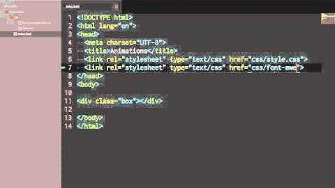 CSS Animations Part 6 Font Awesome