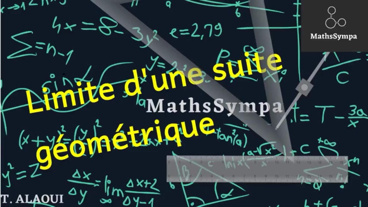 Limite d'une suite géométrique Cours sur les suites (Tle Maths Spé — free download