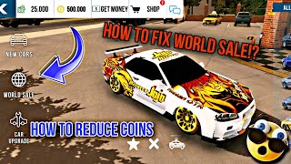 How To Fix World Sale In Car Parking Multiplayer New Update