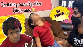 Irritating saanu by subscriber’s name 😂for the whole day😤| saanu ku ரொம்ப கோவம் 😡#saanvikashree