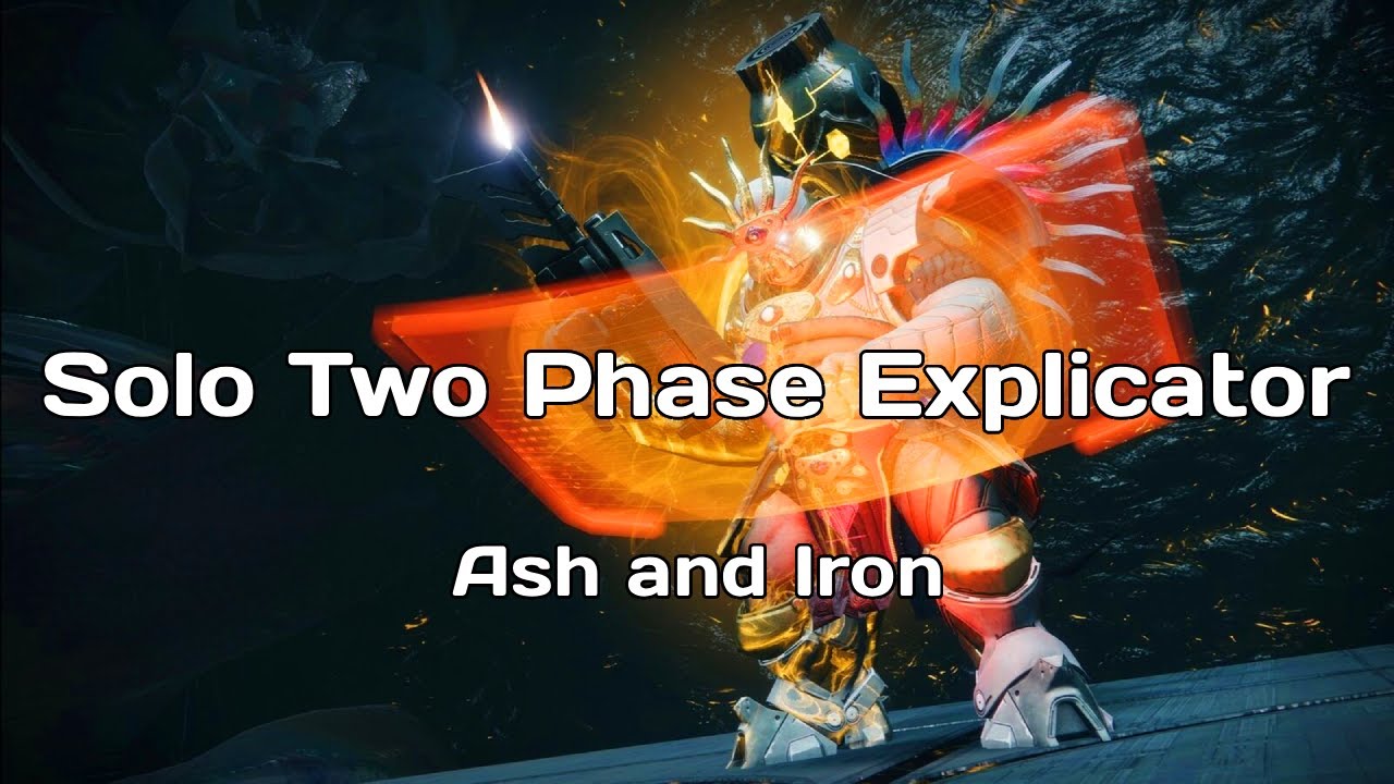 Solo Two Phase Explicator - Ash and Iron - YouTube